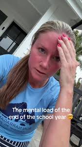 Tired at The End of The School Year