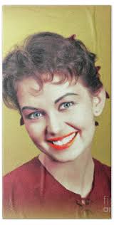 Janette Scott, Vintage Actress #1 Beach Towel