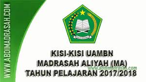 Contoh soal uambn qurdis mts. Uambn Abdi Madrasah