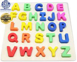 Stylish alphabet letter template 15 free psd eps format. Boy Learning Resources Educational Name Wooden Alphabet Toddler Puzzles Toys For 2 To 3 Year Olds