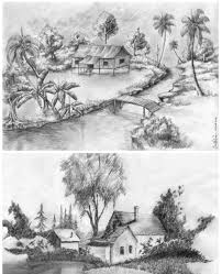 Paling Populer 30 Download Wallpaper Pemandangan Persawahan Di 2020 Pemandangan Mural Painting