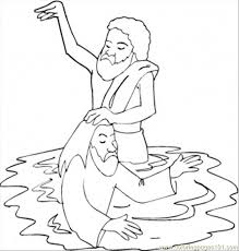 Free printable river coloring pages. In The River Jordan Coloring Page For Kids Free Religions Printable Coloring Pages Online For Kids Coloringpages101 Com Coloring Pages For Kids