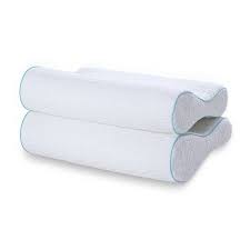 Grantec International Inc Comforest Contour Dual Sided Memory Foam Pillow Set Of 2 Pillowset Foam Pillows Memory Foam Pillow Pillow Set