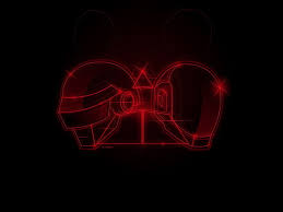 Music, daft punk, minimal art, 4k. Red Robot Illustration Band Music Daft Punk Hd Wallpaper Wallpaperbetter