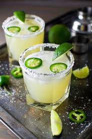 Spicy Jalapeno Margarita Recipe Recipe In 2020 Jalapeno Margarita Margarita Recipes Spicy Drinks