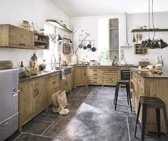 Presencia en toda españa e internacional. Mueble Bajo De Cocina Con 2 Cajones De Pino Reciclado Con Efecto Envejecido L 70 Maisons Du Monde