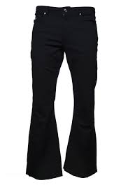 Aihihe bell bottom pants jeans for women high waisted vibrant wide leg bootcut slim denim jeans pants trousers. Men S Flare Jeans Black Stretch Indie 70s Bell Bottoms Lc16 Lcj Denim Flare Jeans Black Jeans Retro Jeans