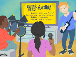 A fun rock style game will test your skills to play the guitar. Guitar Hero World Tour Song List