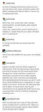 Canon Rey Poe Finn And Personal Hygiene Star Wars Humor Star Wars Memes Finn Star Wars