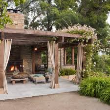 A patio consists of a paved outdoor space adjoining to. 75 Beautiful Rustic Patio Pictures Ideas March 2021 Houzz