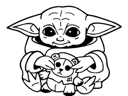 The spruce / wenjia tang take a break and have some fun with this collection of free, printable co. Baby Yoda Coloring Pages Coloring Pages For Kids And Adults