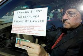 I know this may be "controversial" ! If you don't like it , take it down !  But I agree with this man ! I think "Checkpoints" are against the LAW ! (