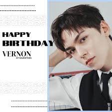Happy Birthday VERNON!🐻‍❄️🎉 . . . . . . . KNOCK KNOCK ITS VERNON DAY  #품행이_어쩐다고_오늘버논이생일이라고 #OurKiwiVernonDay #HapVerDay #HappyVERNONDay  #Happy_VERNON_Day #HappyBirthday #VERNON #버논 #ChweHansol #ChoiHansol #최한솔  #세븐틴버논 ...