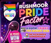 Rushmoor Pride Factor - Karaoke Competition