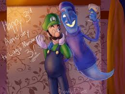 HAPPY ANNIVERSARY LM3!!! :D Prompt came from @luigismansionsuggestions for  Mansiontober day 31: Celebration! Just wanted to say... – @friendlyfatbee  on Tumblr