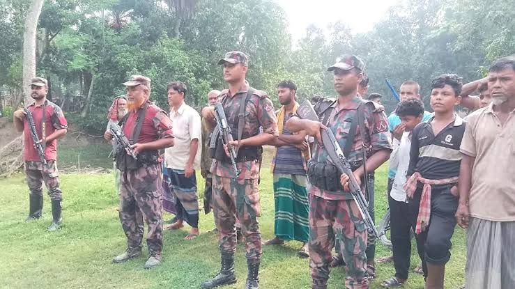 মেহেরপুর সীমান্তে ৭ জনকে পুশইনের চেষ্টা, বিজিবি ও গ্রামবাসীর প্রতিরোধ