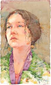 Finished a new painting. Watercolor is tough but I'm determined to master  it. Crits welcome.