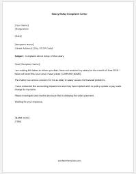 A change in marital status changes the tax filing status for an employee, which in turn impacts tax rates multiple jobs. Salary Delay Complaint Letter Samples Word Excel Templates