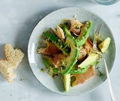 Avocado Mit Geraucherter Forelle Rezept Kalorienarm Kochen Gesunde Lebensmittel Lebensmittel Essen