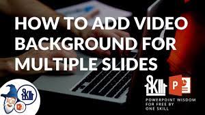How To Add Video Background To Multiple Slides In Powerpoint Youtube Great Tutorial Powerpoint Powerpoint Tutorial Presentation Video