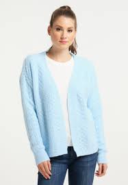 Schauen sie sich unseren mymo strickjacke mit marine & hellbraun taschen und strickjacken an | 100+. Mymo Strickjacke Hellblau Zalando De