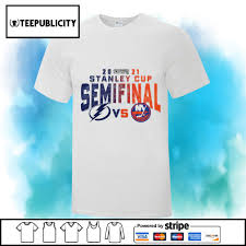 The tampa bay lightning will face the new york islanders in game 3 of the eastern conference stanley cup semifinals on thursday night. Tampa Bay Lightning Vs New York Islanders 2021 Nhl Stanley Cup Playoffs Semifinal Matchup Shirt Hoodie Sweater Long Sleeve And Tank Top