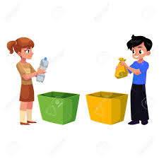Kids Boy And Girl Throw Plastic Bottles In Trash Garbage Recycling Royalty Free Cliparts Vectors And Stock Illustration Image 85615022 Animated short about throwing trash away and stuffs. kids boy and girl throw plastic bottles in trash garbage recycling