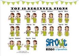 sign language top 10 beginner signs every child should