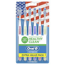 Bhealthy now has a third location (with parking) in brussels, including a pilates studio, a personal training space and a treatment area. Amazon Com Oral B Healthy Clean Toothbrushes Medium Bristles 6 Count Assorted Colors Beauty Personal Care