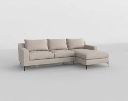 From french, variant of chaire (see chair). 3d Sofa With Left Chaise Longue Interior Define Sloan Glancing Eye