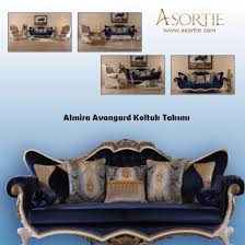 Almira Avangard Koltuk Takimi Almira Avangard Classic Sofa Set Russia Nigeria Arabic Beatiful Abaya Africa Nyc Gold Luxury M Koltuklar Luks Mobilya