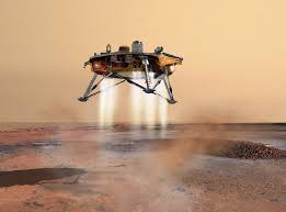 C'est qu'il s'est passé le 26 novembre 2018, quand l'atterrisseur mars insight est arrivé sur mars. La France Tente Un Atterrissage Perilleux Sur Mars Avec La Nasa Ce Lundi Soir