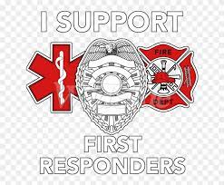 Check spelling or type a new query. I Support First Responders Circle Clipart 4675867 Pikpng