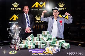 No download required and us players welcome! Crown Casino Regular Vincent Wan Wins Aussie Millions Main Event