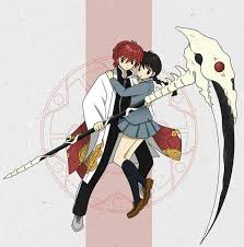 Rokudou Rinne Y Mamiya Sakura Anime Anime Romance Kawaii Anime