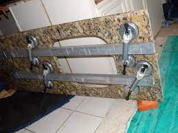 This can be made of metal or wood 2 x 4 boards. How To Install A Granite Kitchen Countertop Hgtv