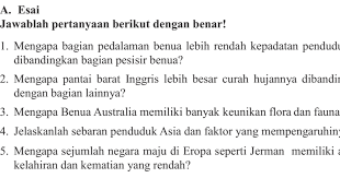Mengapa sejumlah negara maju di eropa memiliki angka kematian yang rendah?. Mengapa Bagian Pedalaman Benua Lebih Rendah Kepadatan Penduduknya Dibandingkan Bagian Pesisir Benua Ragam Pelajaran