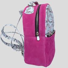Rucsac piele naturala Hustler Pink | Beenvo