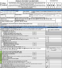 How to file income tax return a.y. Download Income Tax Return Forms Ay 2020 21 Itr 1 Sahaj Itr 4 Sugam Basunivesh