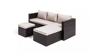 Buy Habitat Mini Corner Sofa Set With Storage Grey Patio Sets Argos In 2021 Corner Sofa Set Sofa Set Corner Sofa