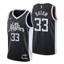 The city edition uniforms will be worn 17 times by the team. Clippers City Edition Jersey Nicolas Batum 33 Black 2020 21