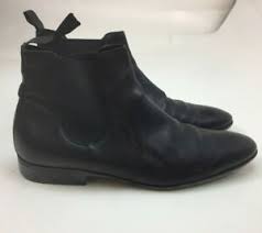Die chelsea boots für herren in schwarz werden seit jeher gern getragen und passen zu allen outfits. Original Joop Chelsea Boots Herren Stiefel Schuhe Gr 45 Schwarz Leder Ebay