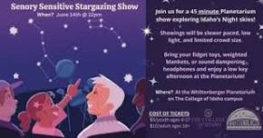 Planetarium Show: Sensory Sensitive Stargazing