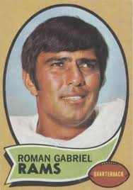 1972 Topps #128 Roman Gabriel FAIR LA Rams IA 207313
