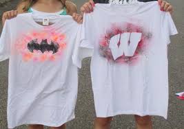 Then, i let the kids go to town with paint and circle paint. 42 Design Ideas For Spray Paint Shirts Guide Patterns