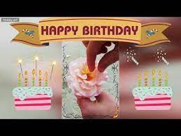 Happy Birthday Video Message Youtube Birthday Video Message Happy Birthday Video Happy Birthday Wishes Song