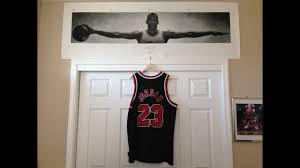 Michael Jordan Mesh Alternate Bulls Jersey Youtube