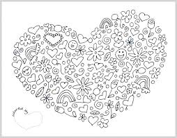 These fun and educational free unicorn coloring pages to print will allow children to travel to a fantasy land full of wonders while learni. Hard Coloring Pages Of Hearts