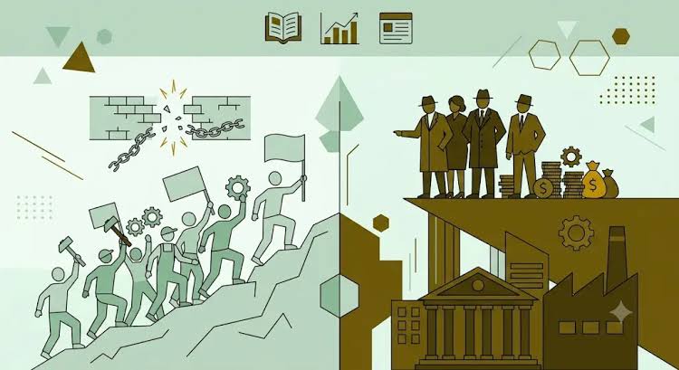A divergência de ideias quando pautada no respeito impulsiona o desenvolvimento social., gerada com IA