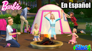 Juegos de barbie celebridades juegos barbie juegos de animales juegos de aventuras juegos de belleza juegos de besos juegos de chicas 0/9. Sims 4 Familia Barbie Campamento Y Aventuras En El Bosque Con Titi Plus Espanol Youtube